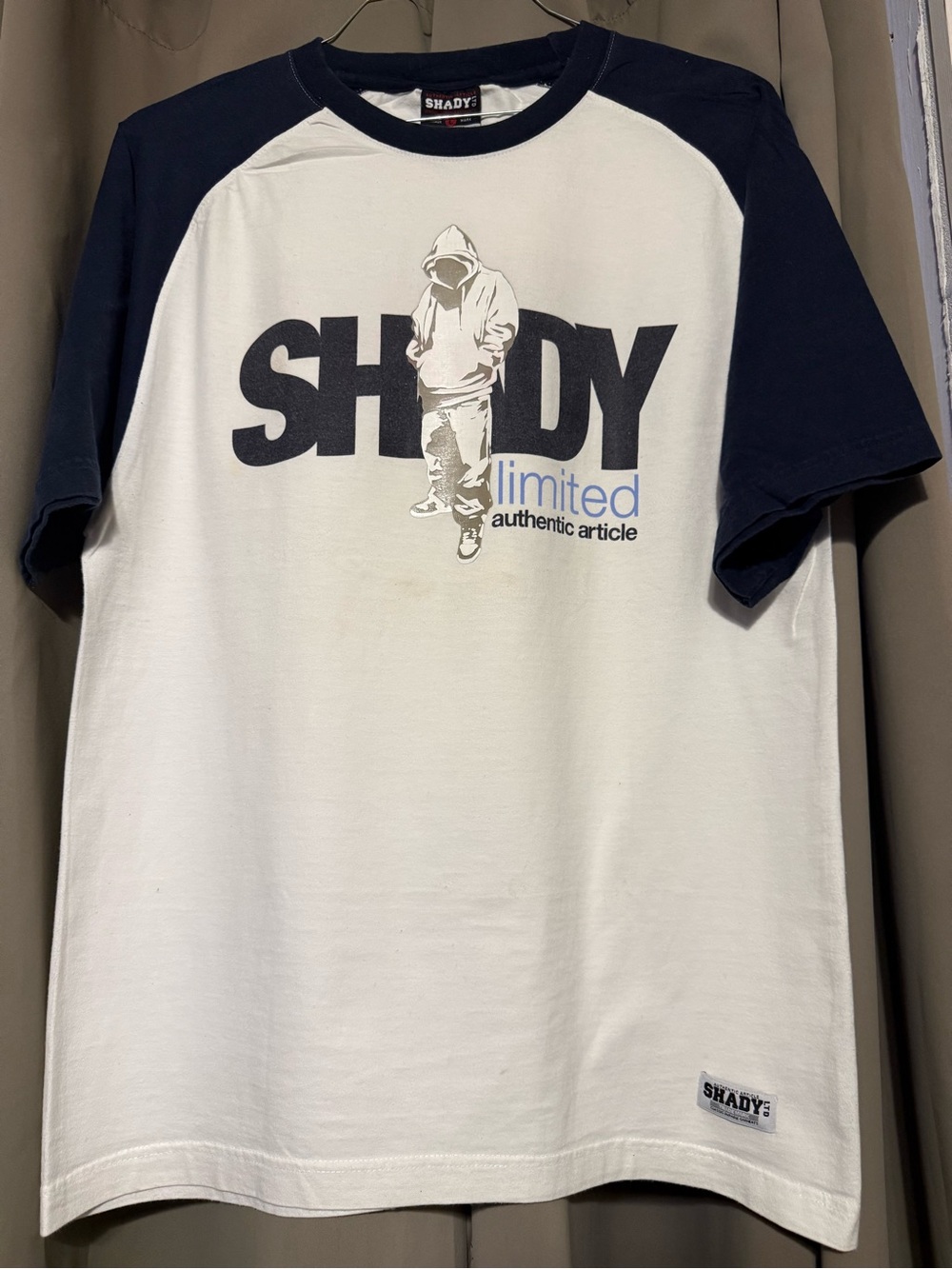 Vintage Y2K-EMINEM-Shady Limited authentic article / baseball Tee